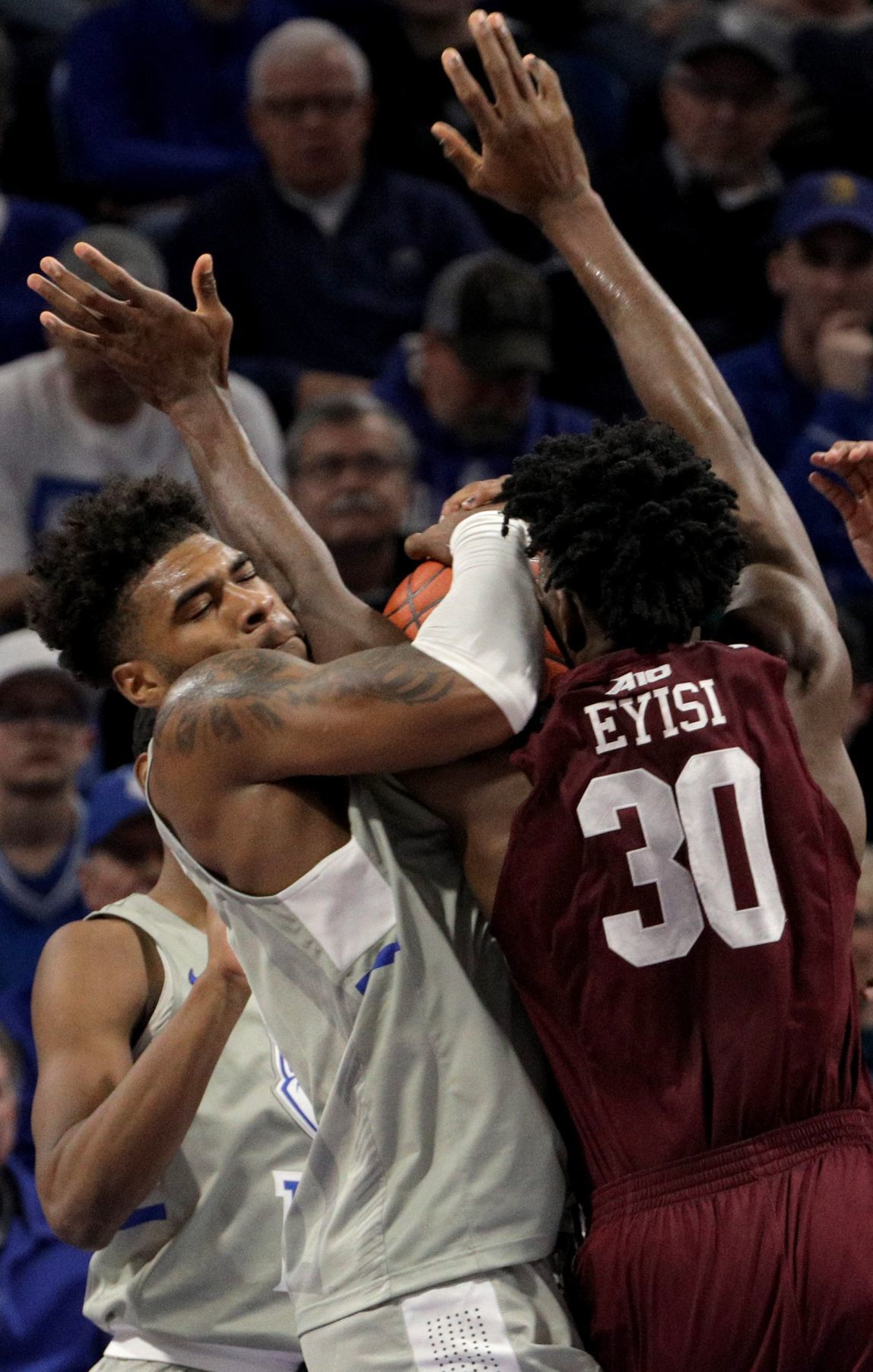 Billikens 55, Fordham 39